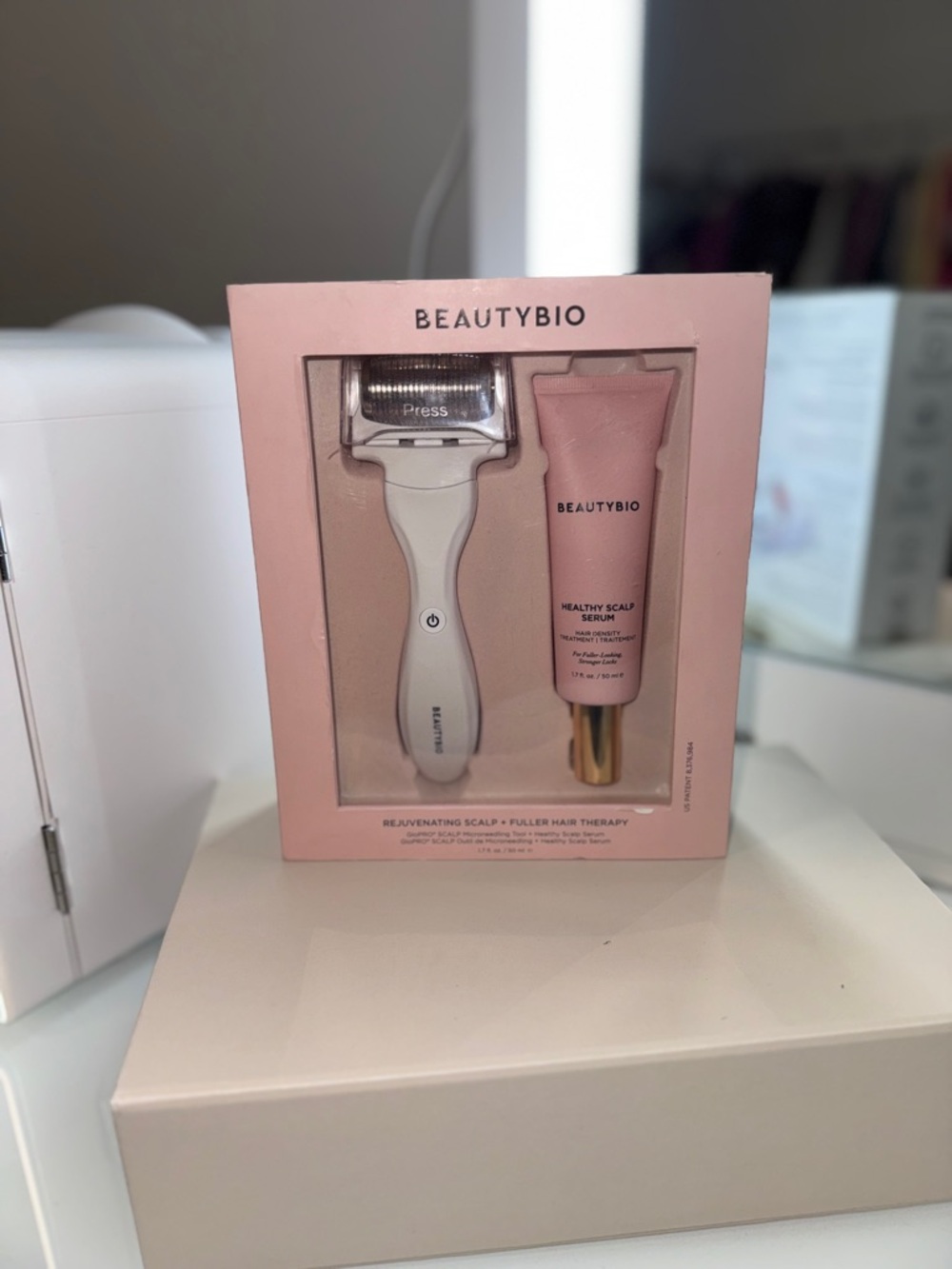 BEAUTYBIO Scalp Therapy Duo in Pink